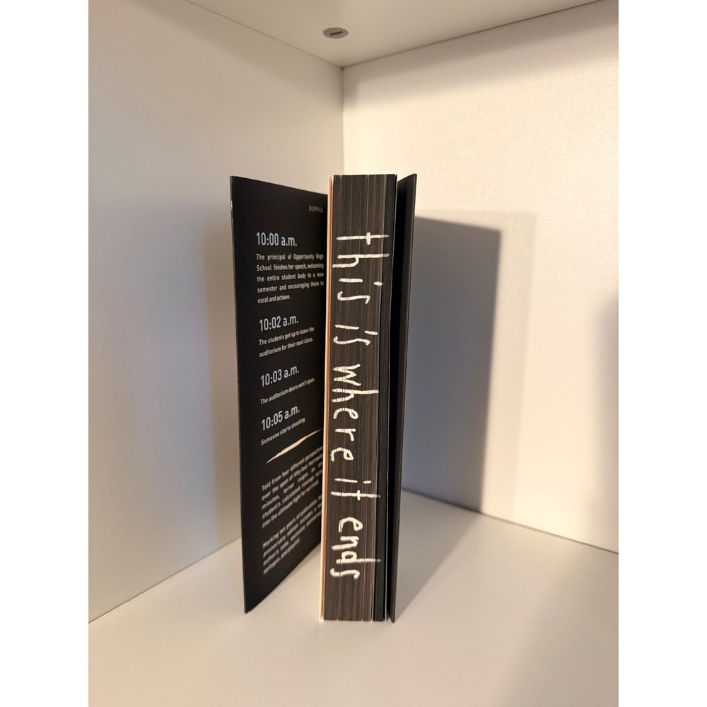 This Is Where It Ends Marieke Nijkamp 10th Anniversary Edition Paperback Book - Picture 3 of 3